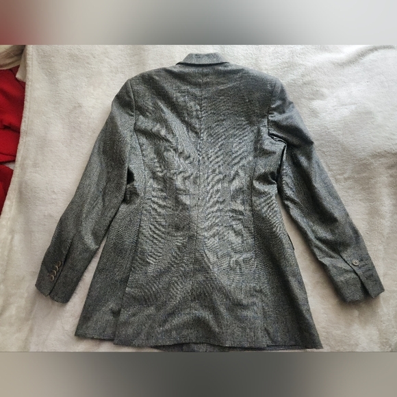 Alberto Aspesi Women’s Set Plaid Double-Breasted Blazer + Pants Sz US XL/ It 48 - Picture 14 of 16